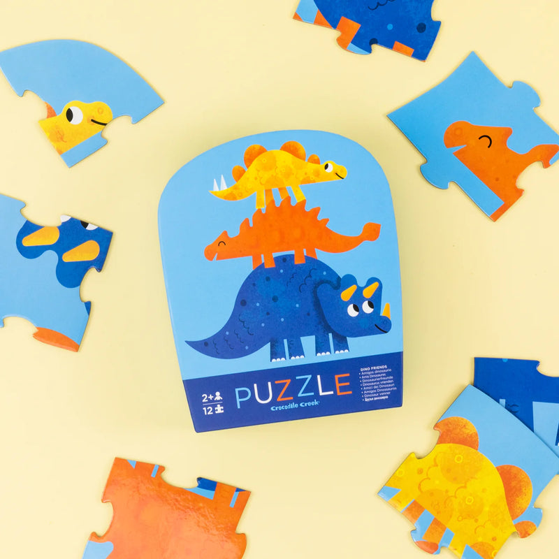 MINI PUZZLE - Dino Friends 12 pc