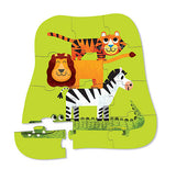 MINI PUZZLE - Jungle Friends 12 pc