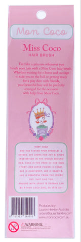 MISS COCO - Glitter Boxed Hair Brush