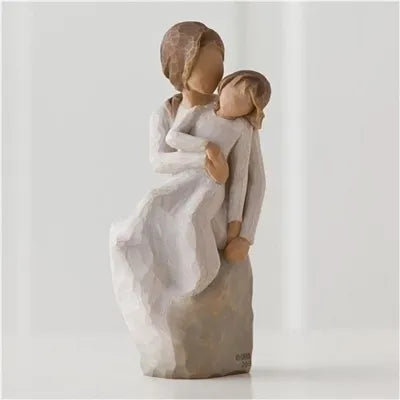 MOTHER AND DAUGHTER SITTING