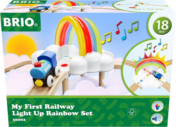 MY FIRST RAILWAY LIGHT UP RAINBOW SET