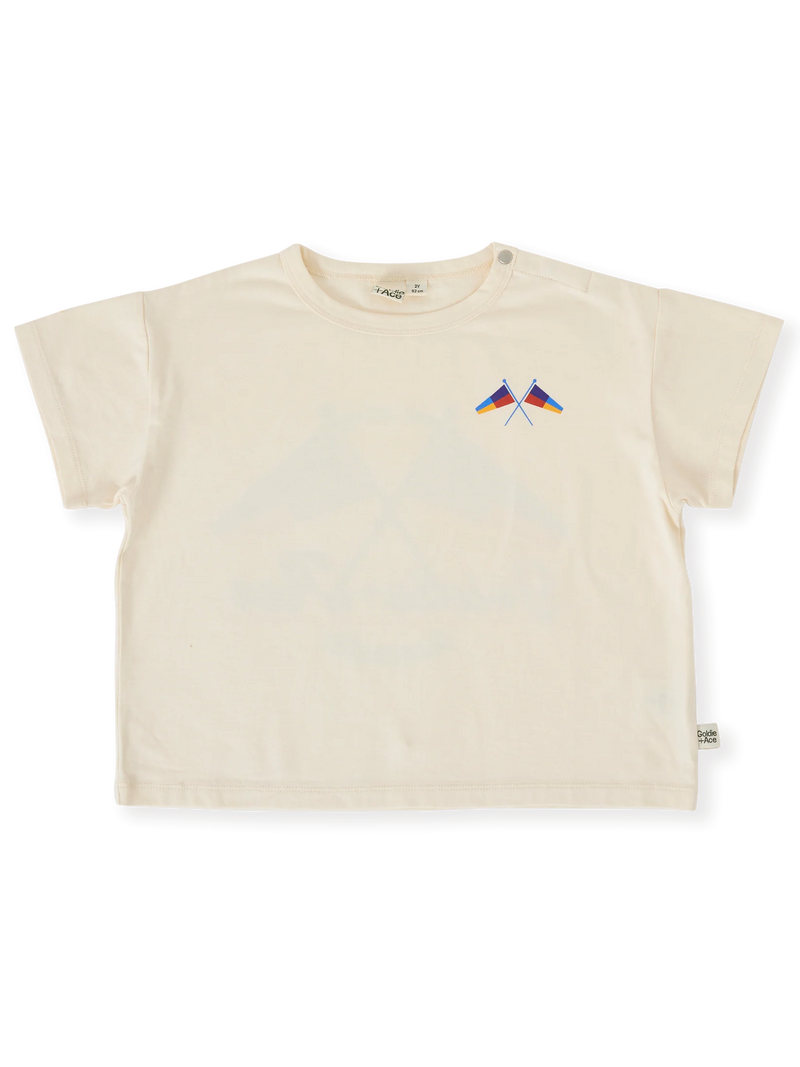 NAUTICAL FLAG OVERSIZED T-SHIRT