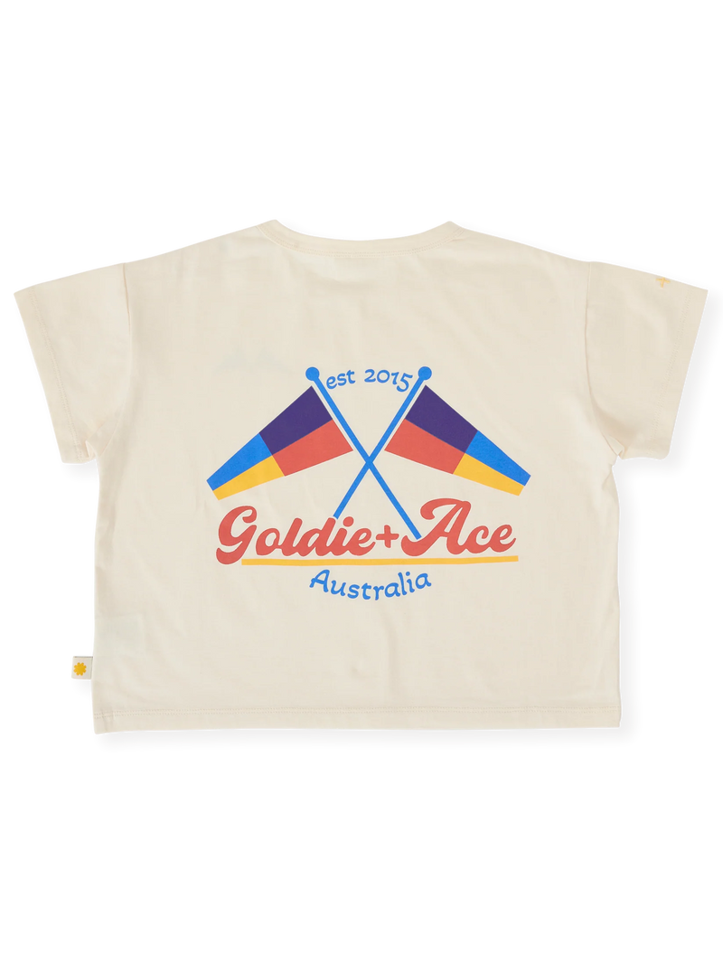 NAUTICAL FLAG OVERSIZED T-SHIRT