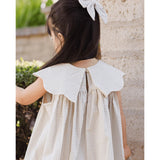 FLORENCE DRESS - Sage Stripe