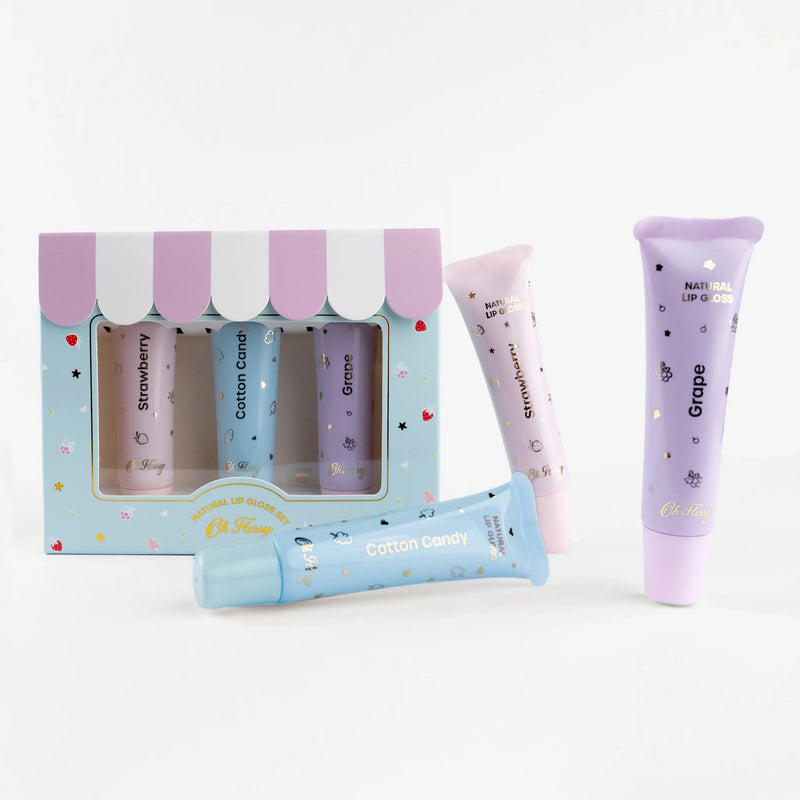 NATURAL LIP GLOSS SET