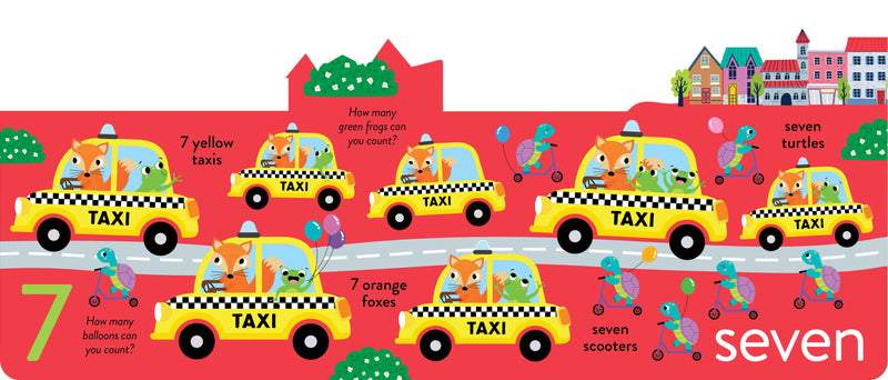CHUNKY SCENES BOARD BOOK - My First Numbers - On The Go