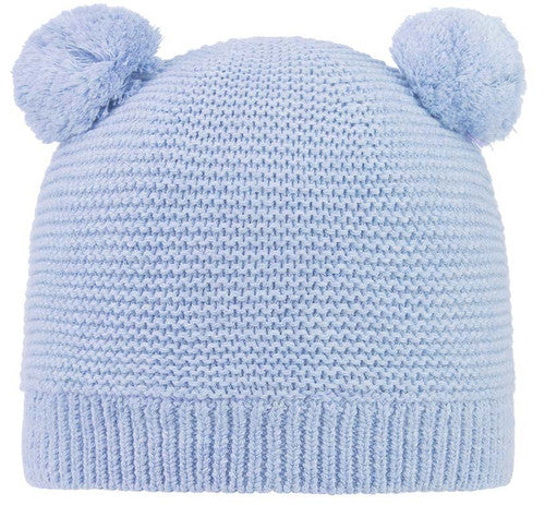 ORGANIC BEANIE SNOWY - Seabreeze