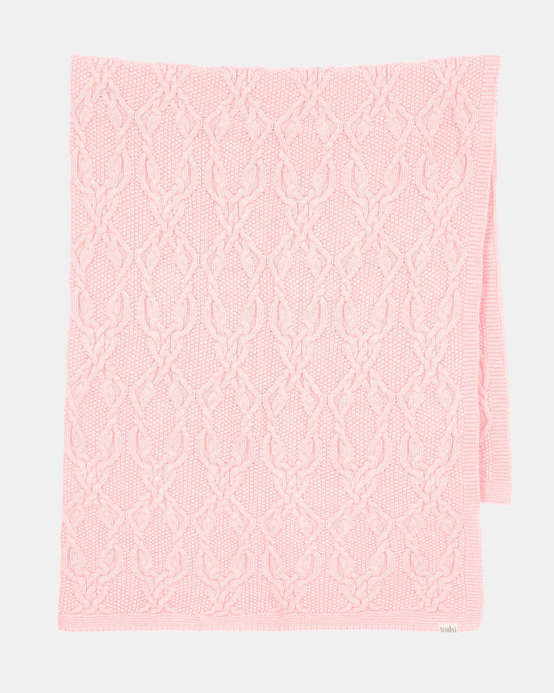 ORGANIC BLANKET BOWIE - Pearl