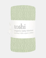 ORGANIC BLANKET BOWIE - Matcha