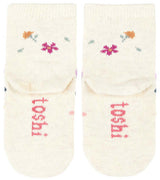 ORGANIC SOCKS ANKLE - Jacquard Wild Flowers