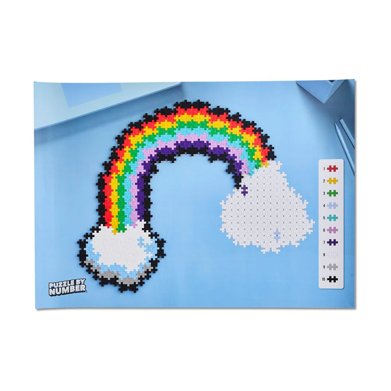 PUZZLE BY NUMBER - RAINBOW 500PCS