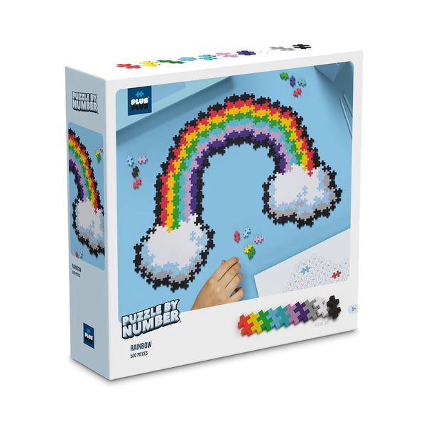 PUZZLE BY NUMBER - RAINBOW 500PCS