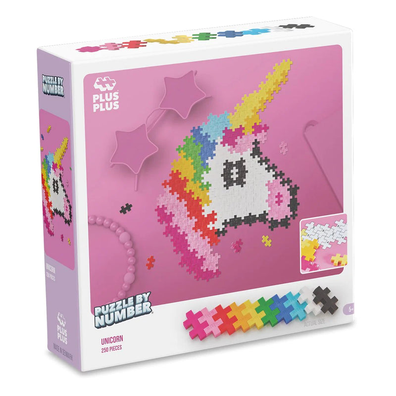 PUZZLE BY NUMBER - UNICORN 250PCS