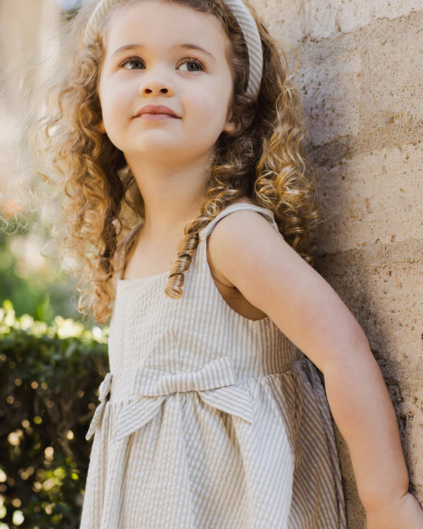 PADDED HEADBAND - Sage Stripe
