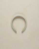 PADDED HEADBAND - Sage Stripe