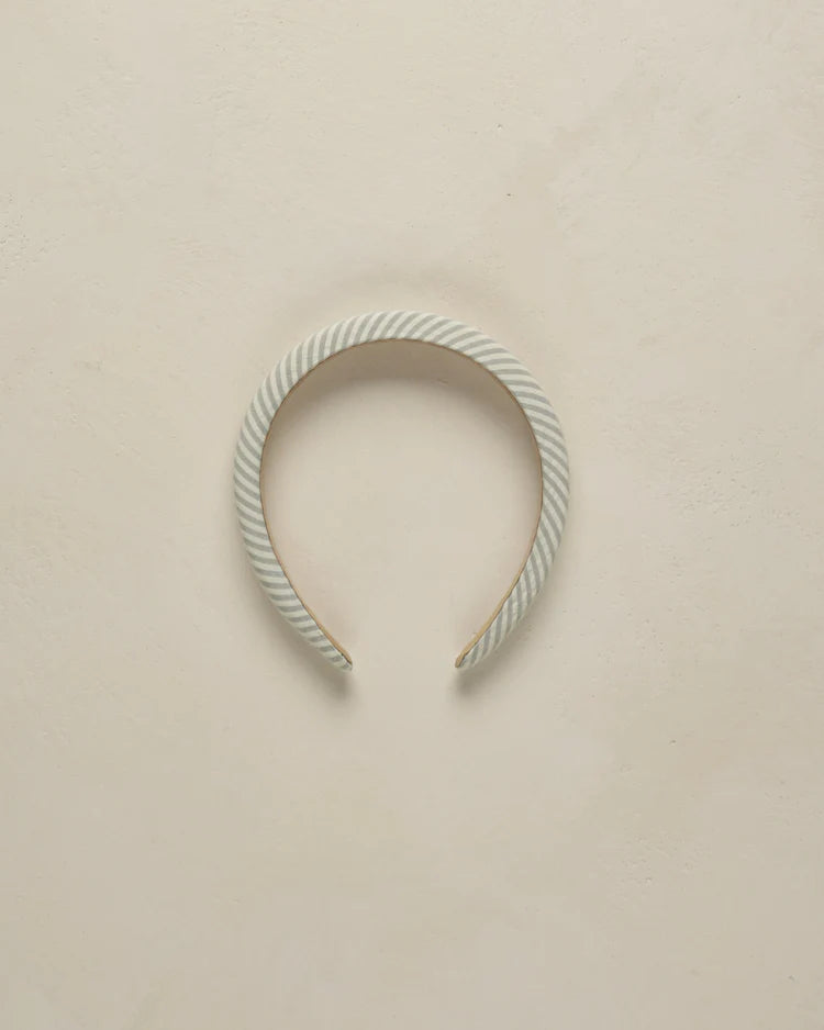 PADDED HEADBAND - Sage Stripe