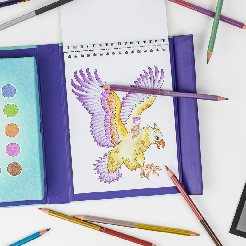 PENCIL ART - Metallic Blend & Shade