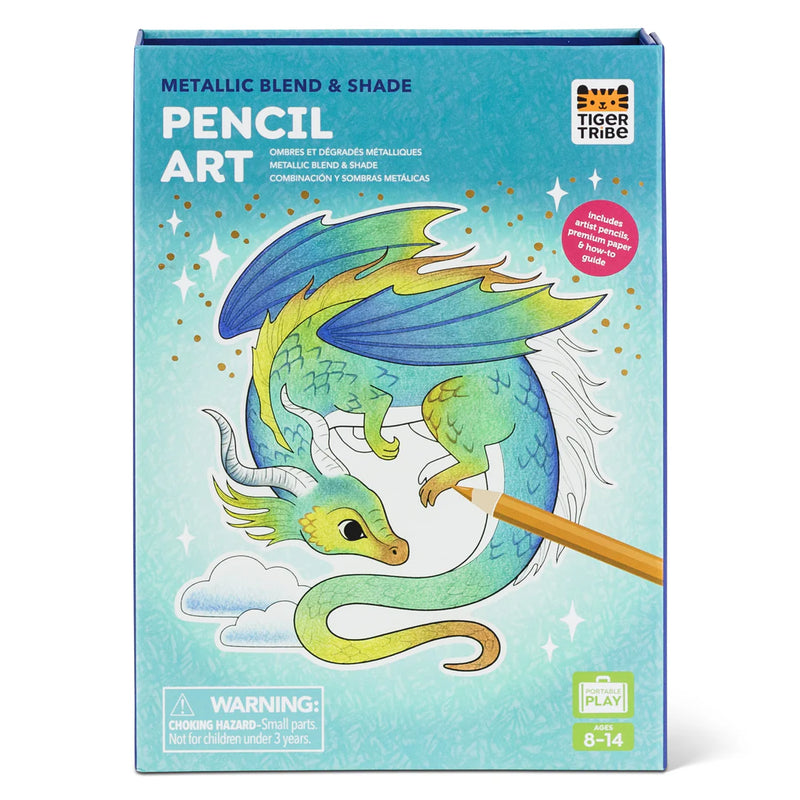 PENCIL ART - Metallic Blend & Shade