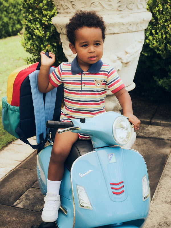 PREPPY POLO ROMPER