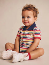 PREPPY POLO ROMPER