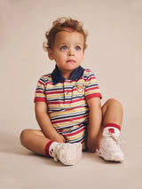 PREPPY POLO ROMPER