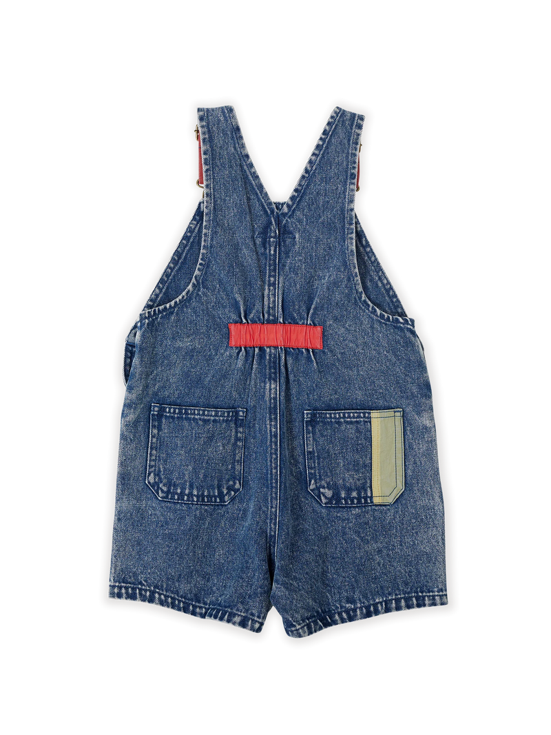 PRIMARY POP BURTON DENIM OVERALLS