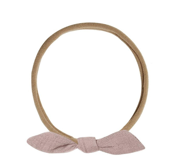 LITTLE KNOT HEADBAND - Mauve