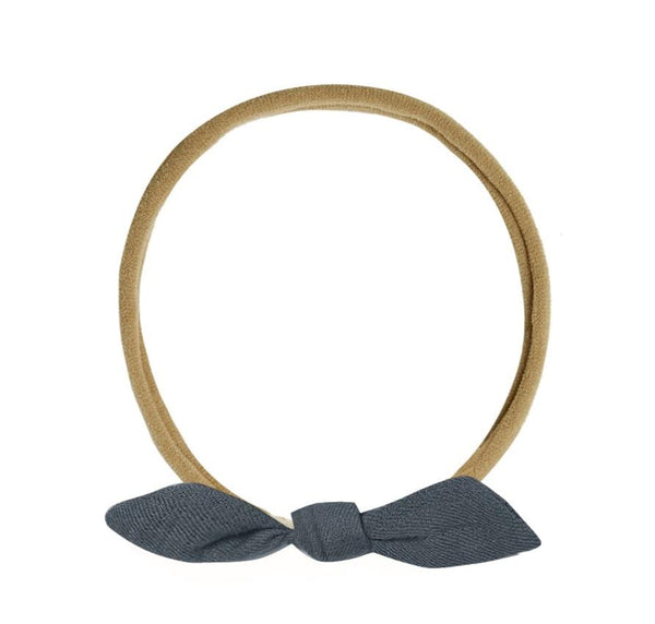 LITTLE KNOT HEADBAND - Indigo