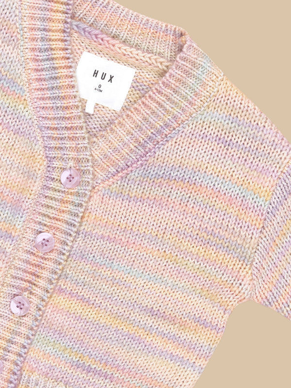 RAINBOW BOXY CARDI