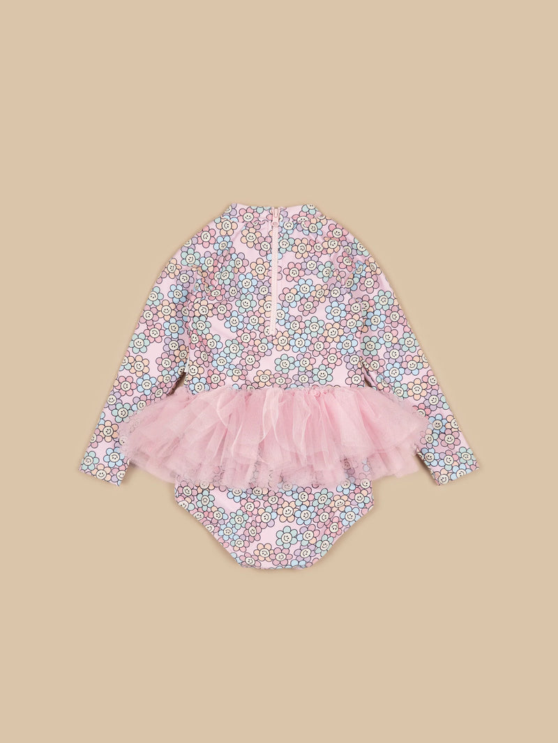 RAINBOW DAISY BALLET SWIMSUIT