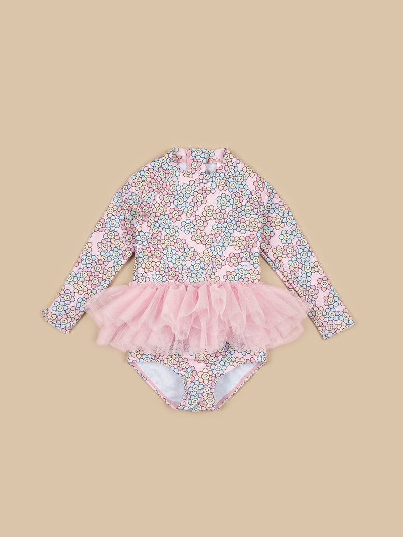 RAINBOW DAISY BALLET SWIMSUIT