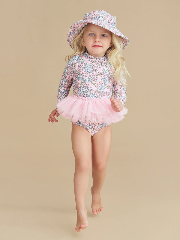 RAINBOW DAISY SWIM HAT