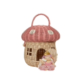 RATTAN MUSHROOM BASKET - Musk