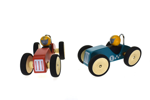 RETRO RACING CAR - LARGE