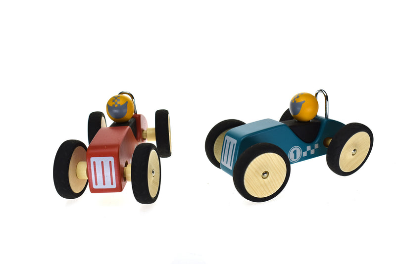 RETRO RACING CAR - LARGE
