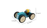 RETRO RACING CAR - LARGE