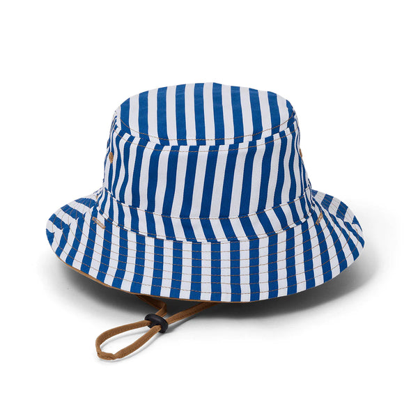 REVERSIBLE BUCKET HAT Deep Sea Stripe