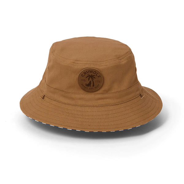 REVERSIBLE BUCKET HAT Deep Sea Stripe