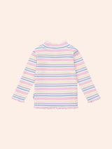 RAINBOW STRIPE RIB SKIVVY