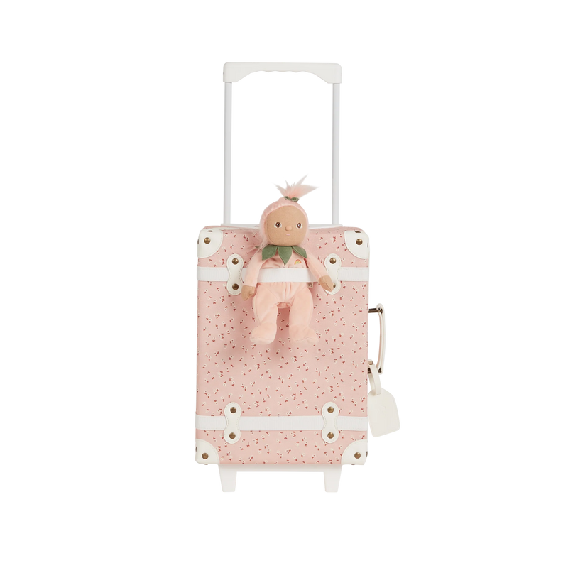 SEE-YA SUITCASE - Pink daisies