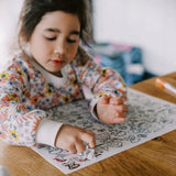 SUGAR AND SPICE 123 Princess Theme Classic Colouring & Doodle Mat