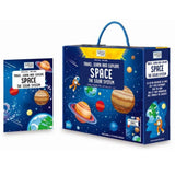 TRAVEL, LEARN AND EXPLORE PUZZLE AND BOOK SET- Space 205 pcs