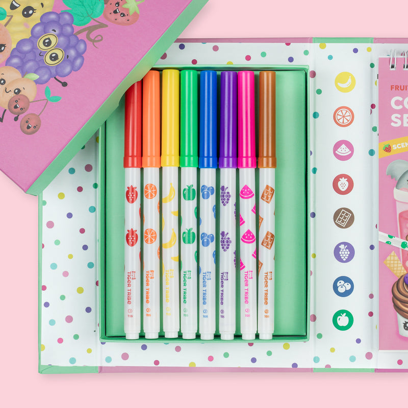 SCENTED COLOURING - Fruity Cutie