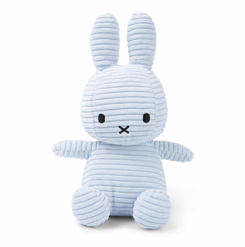 MIFFY SITTING CORDUROY Ice Blue (23cm)