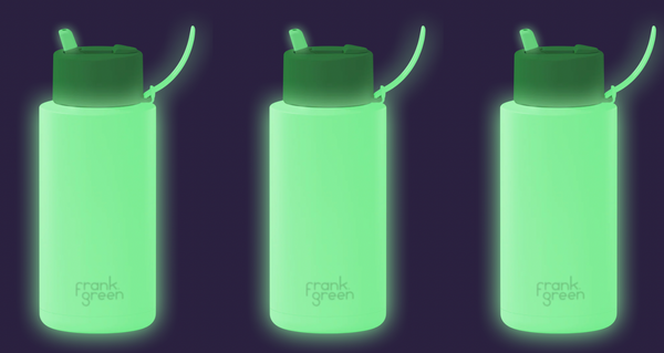 GLOW CERAMIC REUSABLE BOTTLE 1Litre - Star Glow