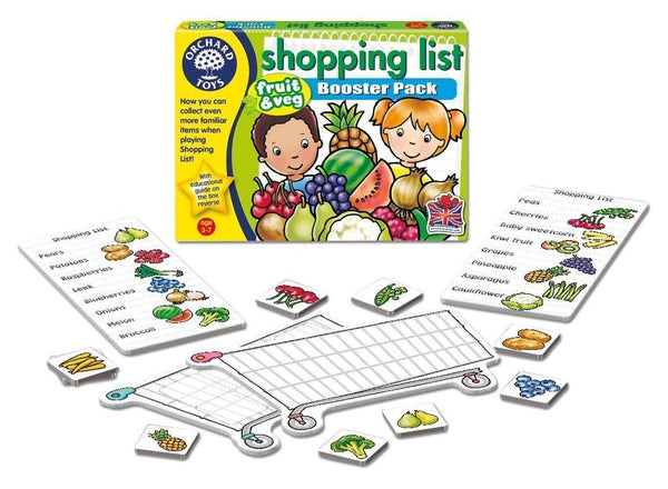 SHOPPING LIST BOOSTER PACK Fruit and Veg