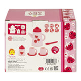 SILICONE TEA SET  - Strawberry Patch