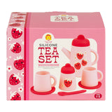 SILICONE TEA SET  - Strawberry Patch