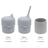 SIPPIE CUP SET - Grey