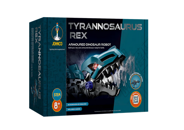 TYRANNOSAURUS REX - ARMOURED DINOSAUR ROBOT